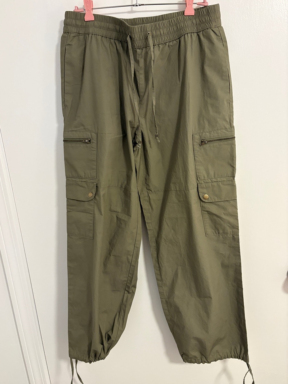 NWT Banana Republic Olive Green Straight Ankle Pants size S